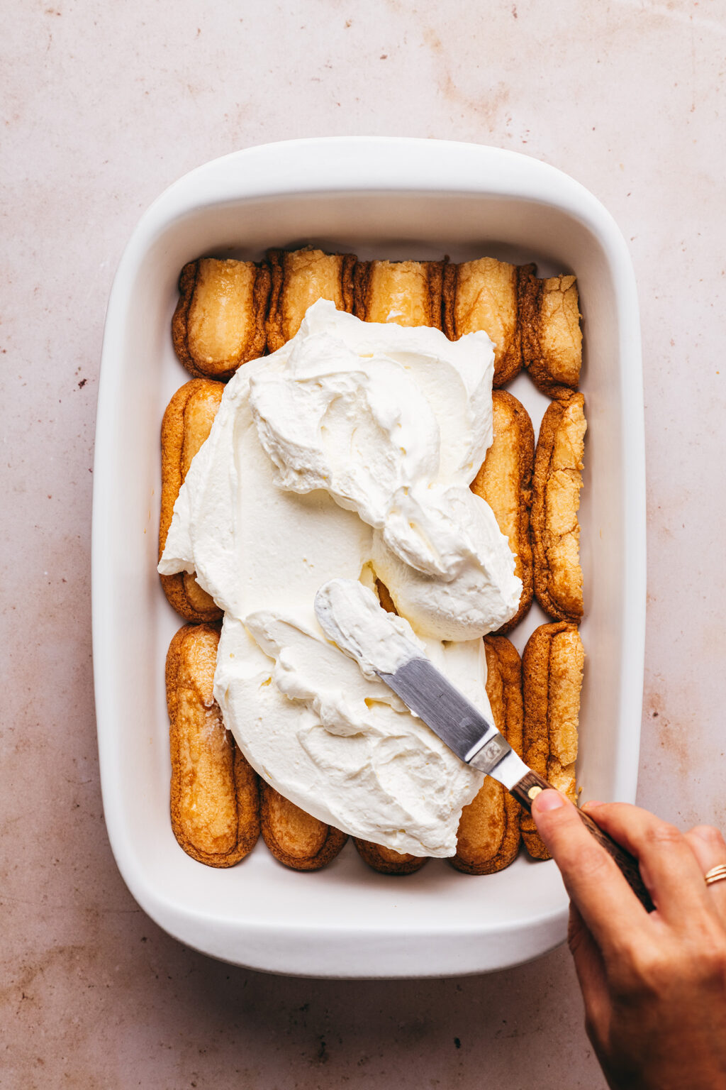 Mascarpone tiramisu sans oeuf - Lilie Bakery