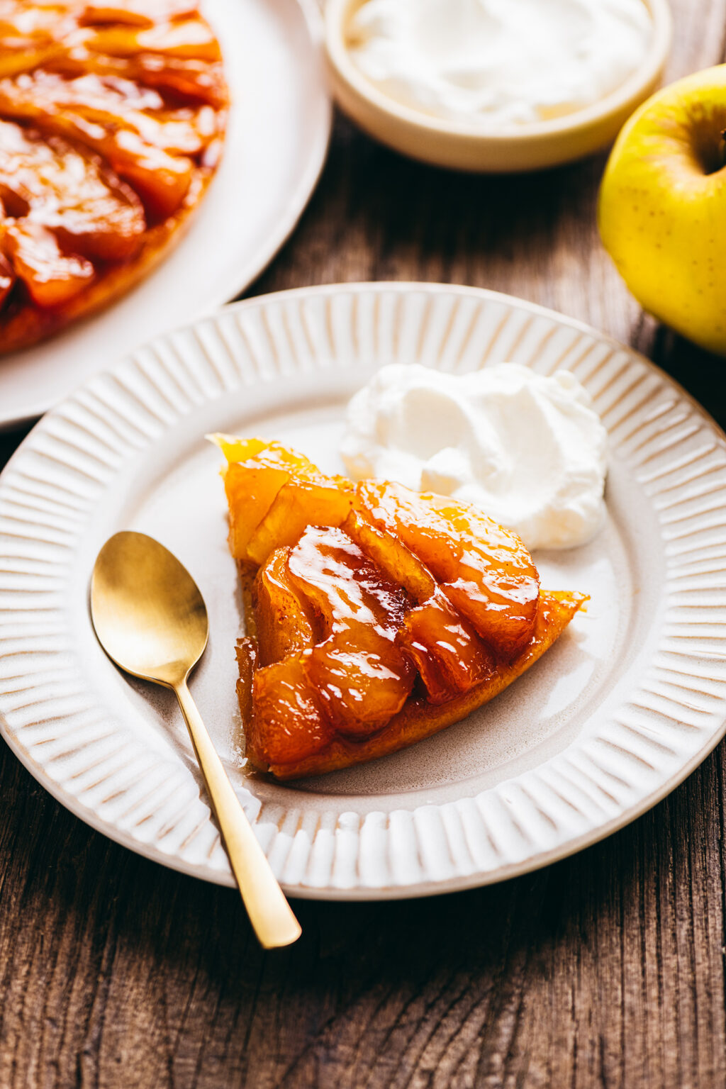 Recette tarte tatin - Lilie Bakery