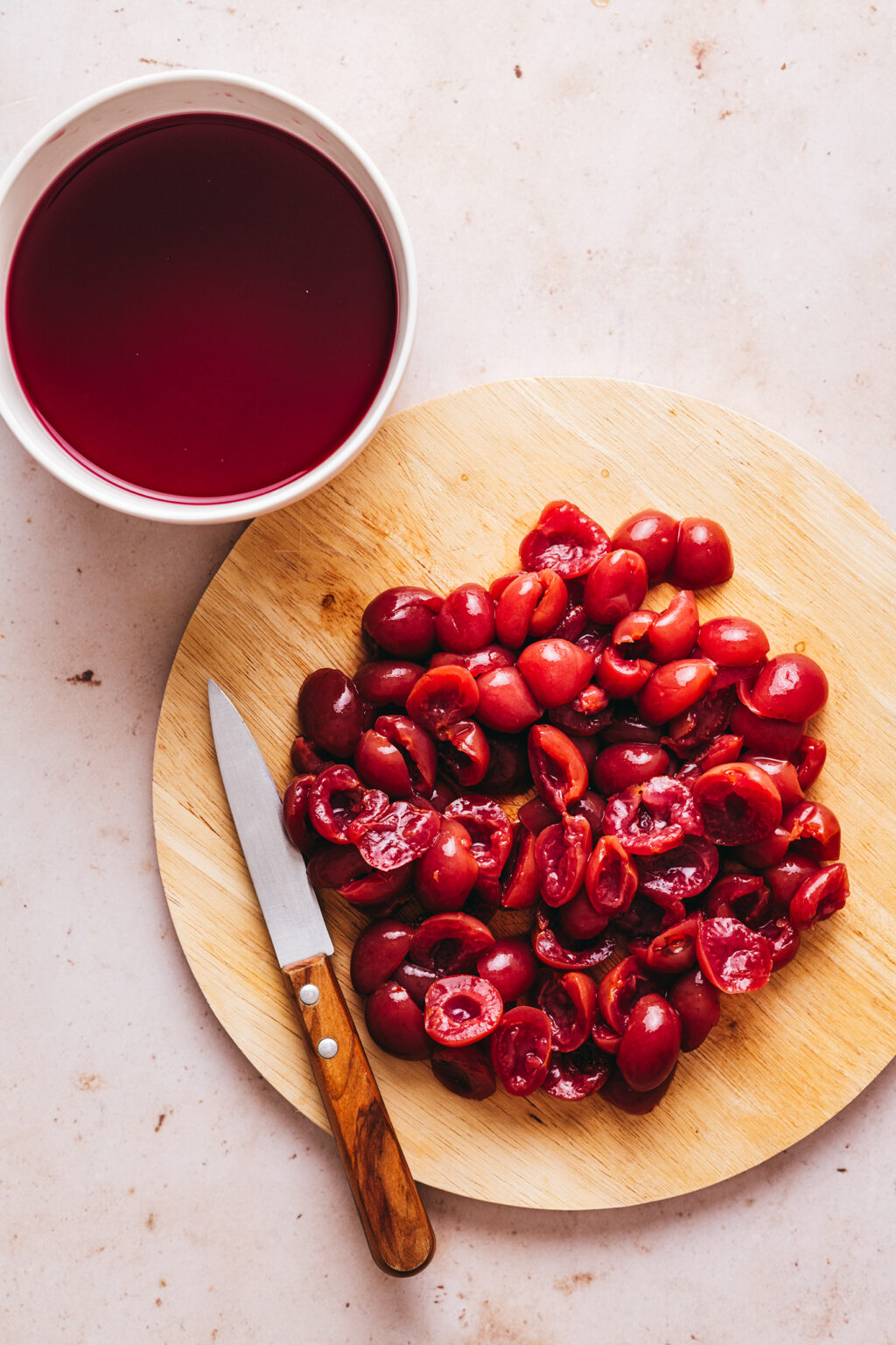 Cerises jus de cerises - Lilie Bakery