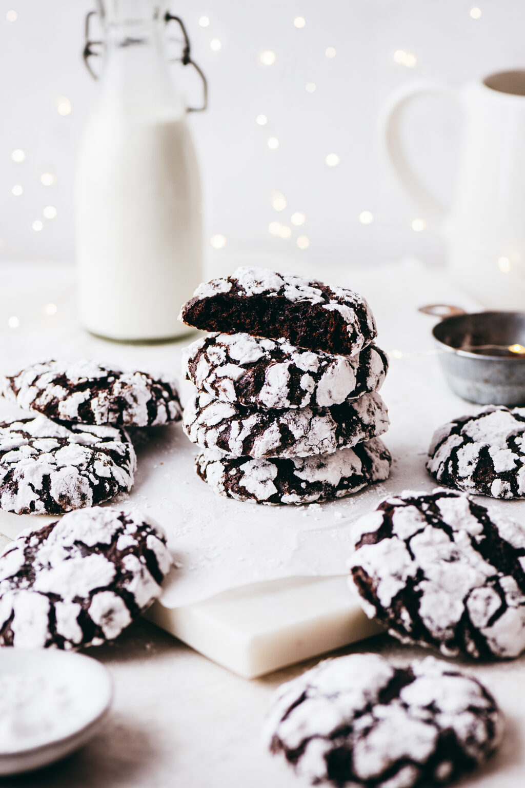 Crinkles chocolat recette - Lilie Bakery