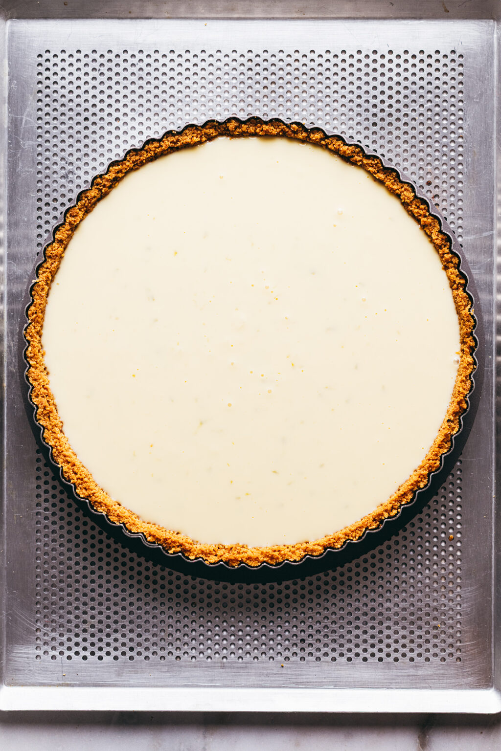 Lime pie key avant cuisson - Lilie Bakery